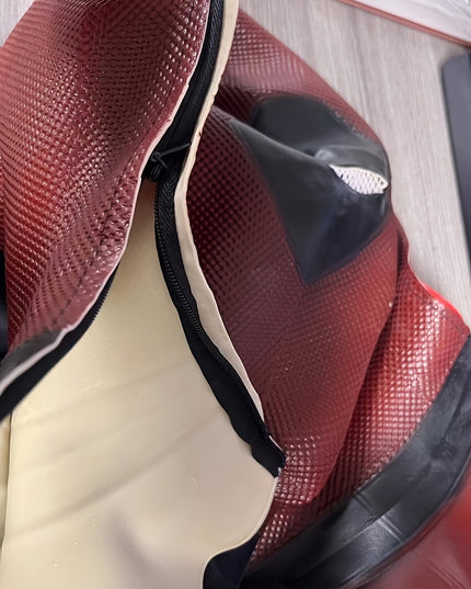 1pc, Deadman Head Cover Cosplay Halloween Funny Props Mask Marvel Movie Viewing Peripheral Latex Mask Holiday Party Accessories Holiday Party Gifts