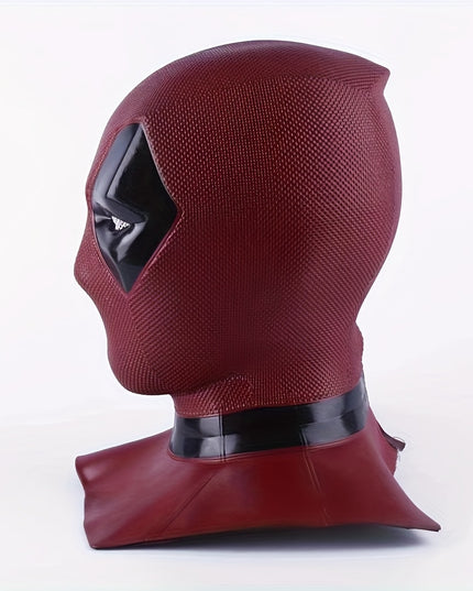 1pc, Deadman Head Cover Cosplay Halloween Funny Props Mask Marvel Movie Viewing Peripheral Latex Mask Holiday Party Accessories Holiday Party Gifts