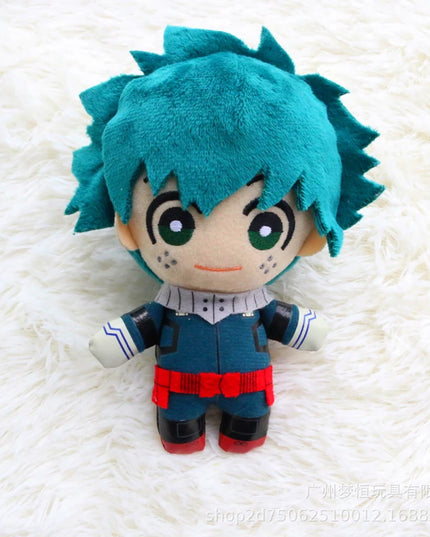 15CM My Hero Academia Anime Izuku Midoriya Katsuki Bakugou Shouto Todoroki Plush Pendant Toy Soft Plush Doll Gift