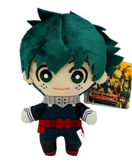 15CM My Hero Academia Anime Izuku Midoriya Katsuki Bakugou Shouto Todoroki Plush Pendant Toy Soft Plush Doll Gift