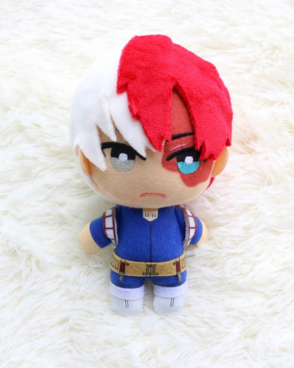 15CM My Hero Academia Anime Izuku Midoriya Katsuki Bakugou Shouto Todoroki Plush Pendant Toy Soft Plush Doll Gift