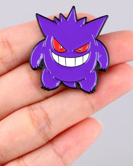 4 pcs Creative Brooch Set Cute Game Console Pikachu Togepi Charmander Enamel Pin Wallet Backpack Clothing Jewelry