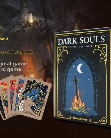 Dark Souls Poker Cards - Deck of 52 Cards Perfect for Playing Poker, Black Jack, Big 2 and Other Card Games
