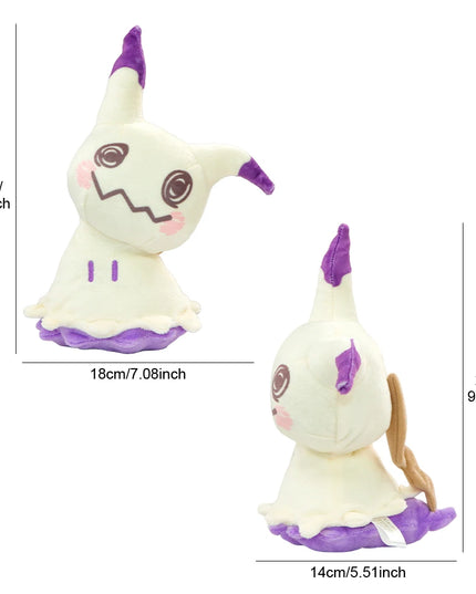 Mimikyu Plush Toys Collectible Soft Plushies Cos Mimikyu Stuffed Animal Cute Cartoon Character Dolls All Star Collection Gifts