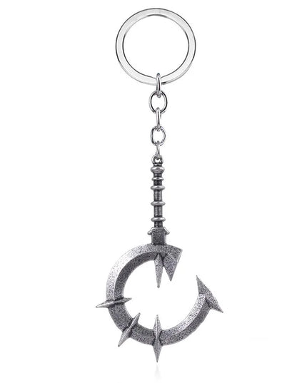 Game Dark Souls Keychain Sun Knight Shield Ornstein Artorias Sword Smough Hammer Key Chain Pendant Cosplay Jewelry