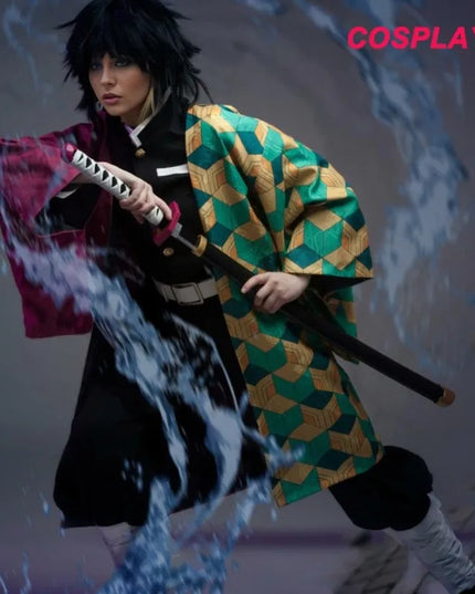 104cm Demon Slayer Katana Swords Tanjirou Zenitsu Katana Fake Sword Killer Devils Real Size Japanese Anime Cosplay Prop Toy Gift