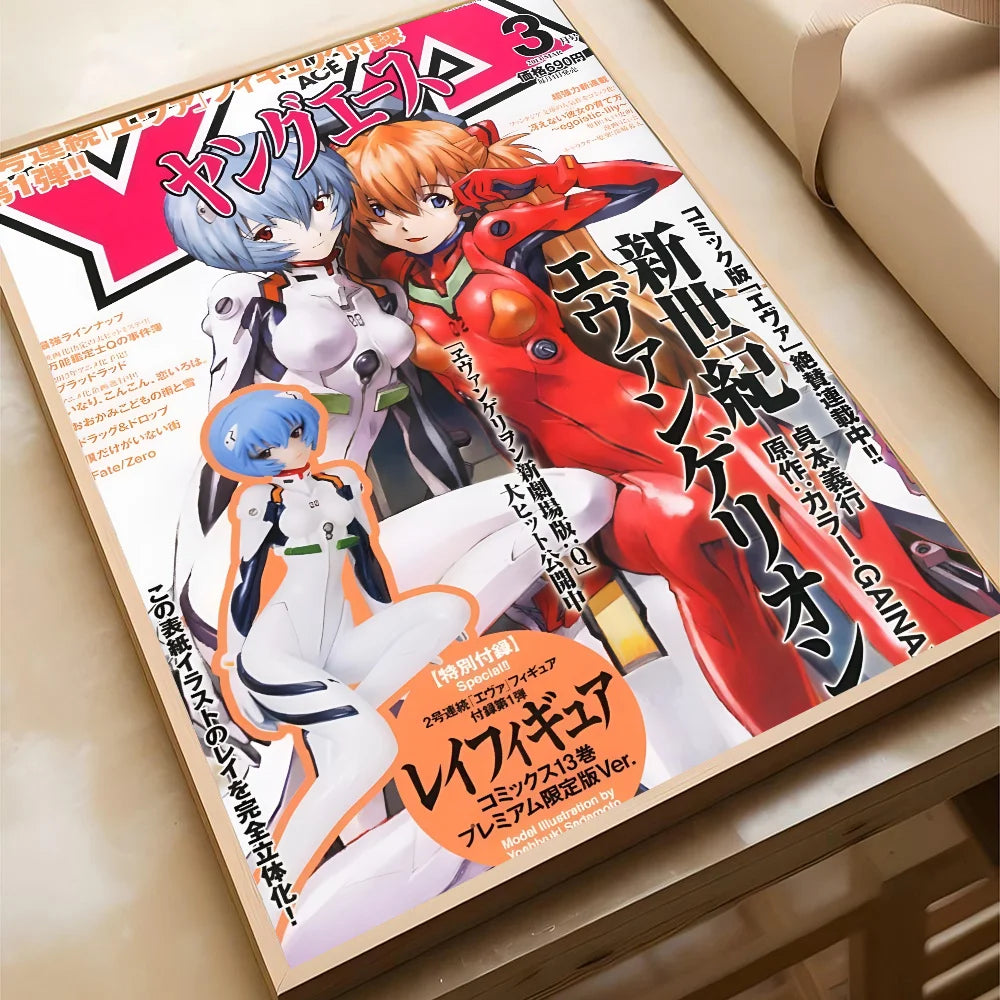 1PC G-Genesis N-NeonS E-Evangelion Poster Poster Paper Print Home Living Room Bedroom Entrance Bar Cafe Art Painting Decoration