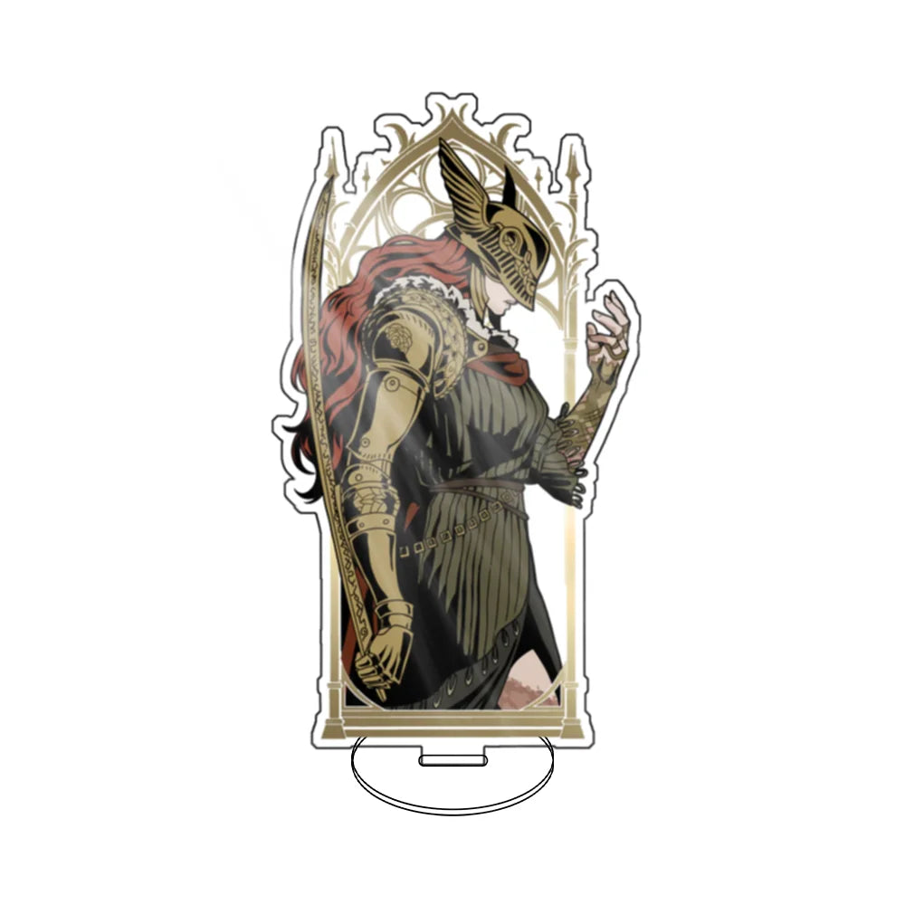 Anime Game Elden Ring 15CM Melina Starscourge Radahn Aseo Queen Marika the Eternal Acrylic Stand Model Plate birthday gifts