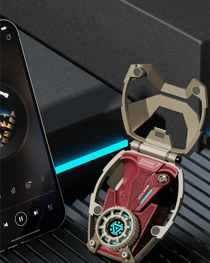 MARVEL Collaboration Bluetooth Headphones ANC Active Noice Cancellation Bluettoth Wireless Earphones Sports Gaming Gift Iron Man