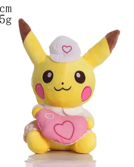Pokemon Pikachu Pichu Charmander Bulbasaur Squirtle Psyduck Eevee Plush Soft Stuffed Animals Peluche Plushie Toy Small Doll
