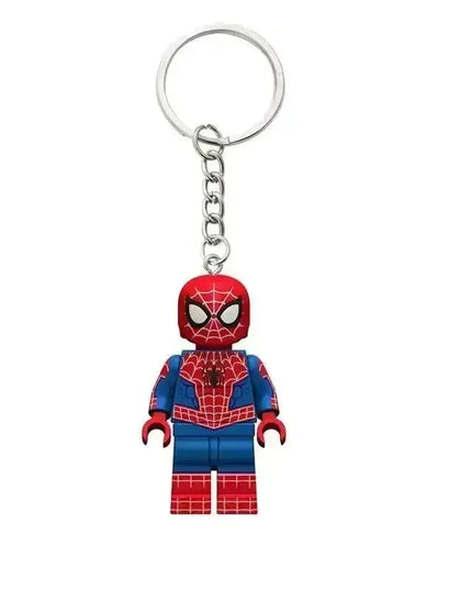 Marvel Spiderman Keychain Gwen Peripheral Movies Student Cartoon Animation Cute School Bag Pendant Children's Toy Ornament Gift
