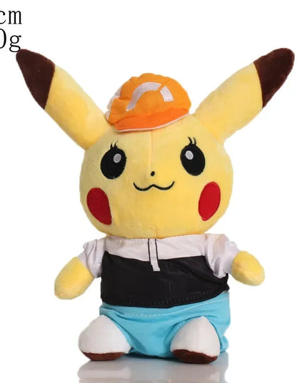 Pokemon Pikachu Pichu Charmander Bulbasaur Squirtle Psyduck Eevee Plush Soft Stuffed Animals Peluche Plushie Toy Small Doll