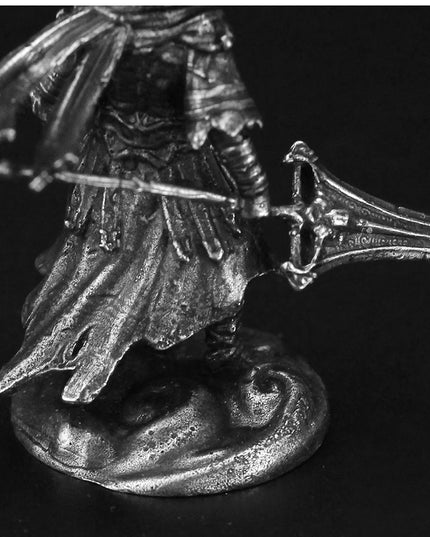 Vintage White Brass Dark Souls III Nameless King Anime Action Figurine Metal Game Character Model Collections Toy Gifts