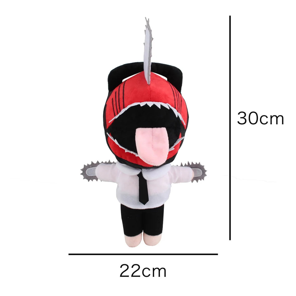 10-40cm Anime Chainsaw Man Dolls Plush Toy Cartoon Pochita Orange Dog Pillow Stuffed Soft  Toy for Kids Birthday Gift
