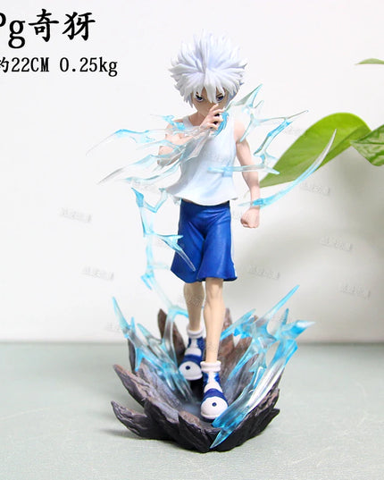 2025 Nuevas Figuras De Anime Hunter × Hunter Killua Zoldyck Figura  AccióN De Manga Modelo Pvc Estatua Coleccionable Ornamento