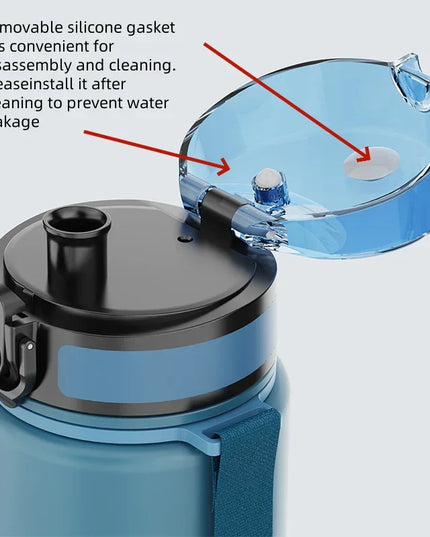 Demon Slayer Tanjirou Water Cup Drinking Outdoor 650ml Nezuko Water Bottle Children Portable Plastic Cartoon Large Capacity