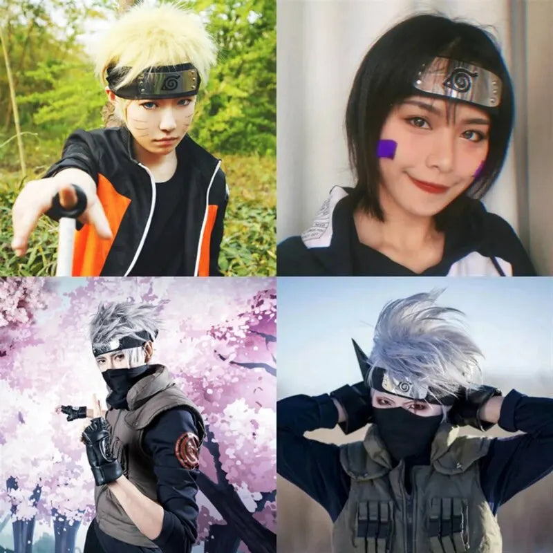 Ninja Headband Rebel Leaf Naruto Forehead Protector Coslapaly Anime Peripheral