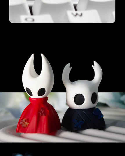 Hollow Knight Keycap Single Transparent Kawaii Hornet Creative Keycap Resin Mechanical Keyboard Customized Esc Game Peripheral