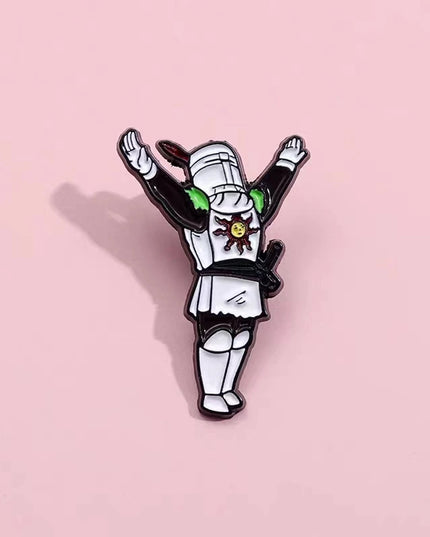 Praise The Sun "Styling Game Enamel Pins Dark Souls Series Of Weapons Brooch Lapel Metal Badges Jewelry Gift For Players Friend
