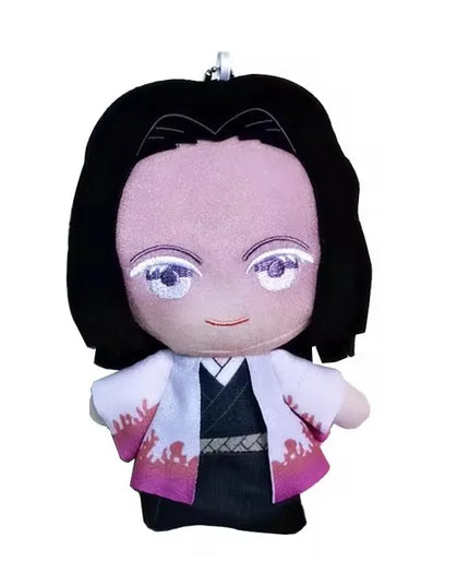 15cm Japan Anime Demon Slayer Akaza Rui Iguro Obanai Tanjirou Kamado Nezuko Agatsuma Zenitsu Plush Toys Doll Peluche Gift