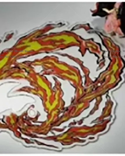 SHF 1/12 Anime Kamado Tanjirou Boy Flame Strike Special Effects Static Water Model Toys Accessory For 6" Tomioka Giyuu Decor