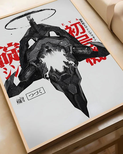 1PC G-Genesis N-NeonS E-Evangelion Poster Poster Paper Print Home Living Room Bedroom Entrance Bar Cafe Art Painting Decoration
