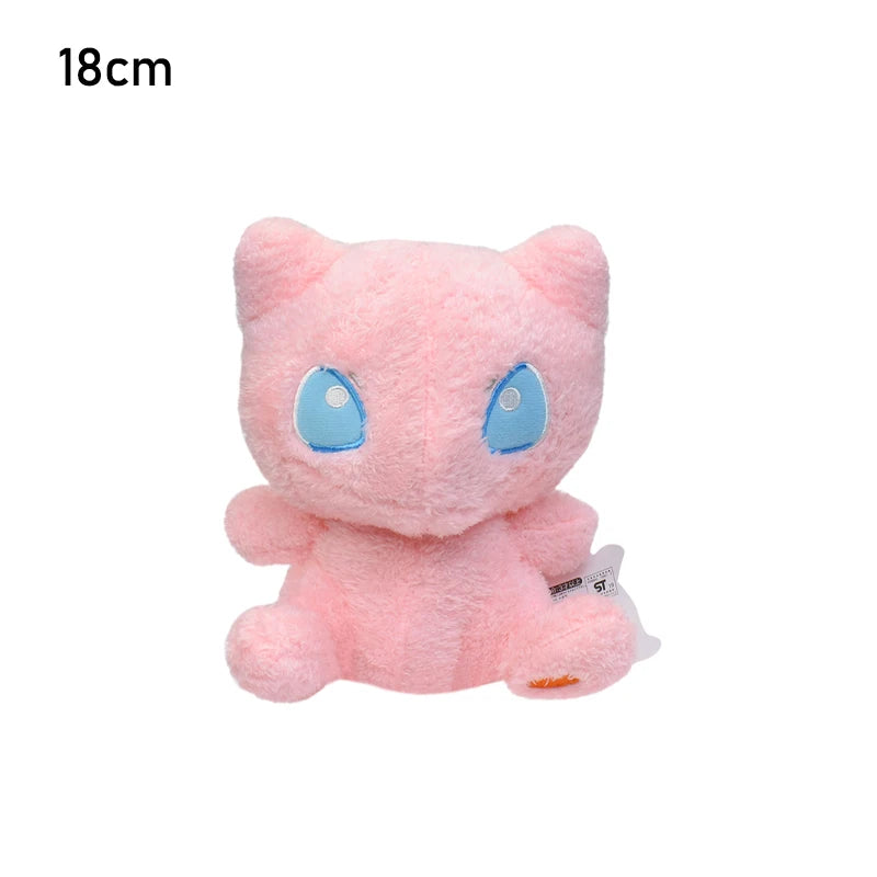 Pokemon Plush toys Mew Caterpie Weedle Ditto Gengar Mimikyu Snorlax Squirtle Lapras Furret Zorua for kid Birthday Christmas Gift