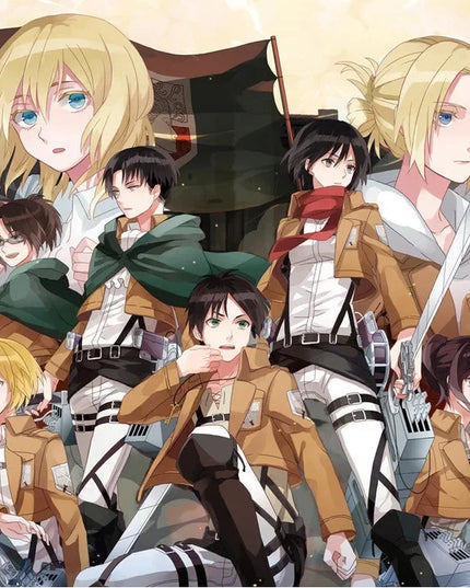 Attack on Titan Eren Levi Cosplay Costume Women Men Shingeki No Kyojin Scouting Legion Soldier Jacket Coat Windbreaker Uniform