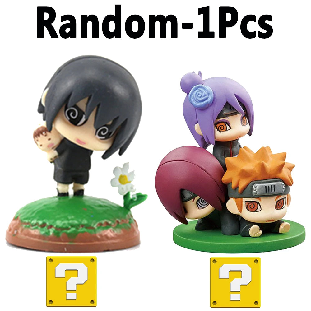 Hot Naruto Shippuden Anime figure Model Sasuke kakashi Gaara Action Figurine PVC Statue Collectible Toy  Doll children gifts