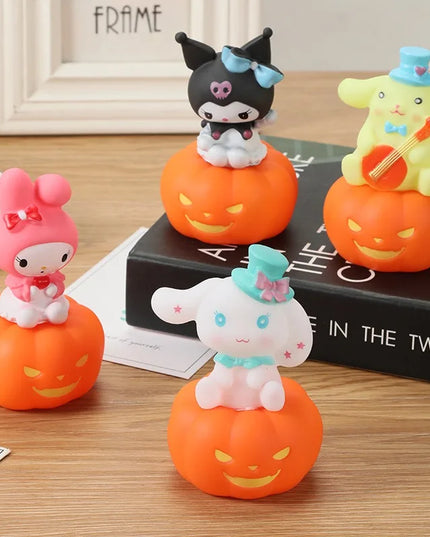 Animation Sanrios Kitty Kawaii Glowing Cloud Lamp Hello Kitty Bedside Lamp LED Night Light Cake Decoration Decoration Gift