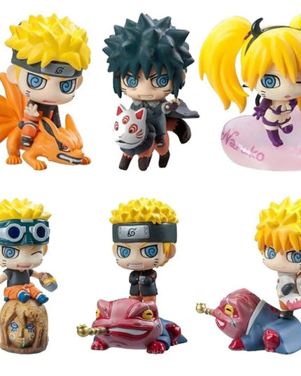 Hot Naruto Shippuden Anime figure Model Sasuke kakashi Gaara Action Figurine PVC Statue Collectible Toy  Doll children gifts