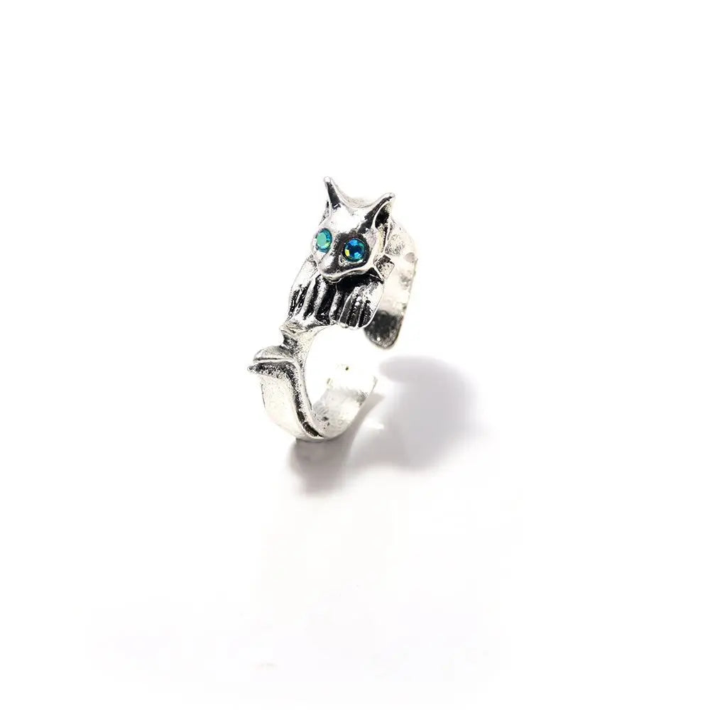 Game Dark Souls Ring Black Red Sapphire Vintage Style Ring Adjustable Metal Rings For Women Men Cosplay Jewelry Accessories Gift
