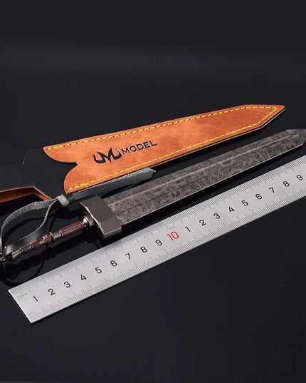 22cm Greatsword Elden Rings Colossal Sword Game Keychain Swords Katana Weapon Model Accessories Keychains Ornaments Gifts Toys