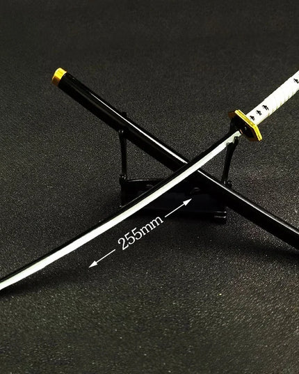 25cm Demon Slayer Katana Swords Kimetsu No Yaiba Samurai Sword Real Size Japanese Katana Anime Cosplay Prop Home Decoration
