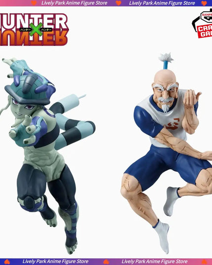 In Stock BANDAI HUNTER HUNTER VIBRATION STARS Aizakku Netero Meruem Hot Anime Action Model Gifts Collectible Figurines for Kids