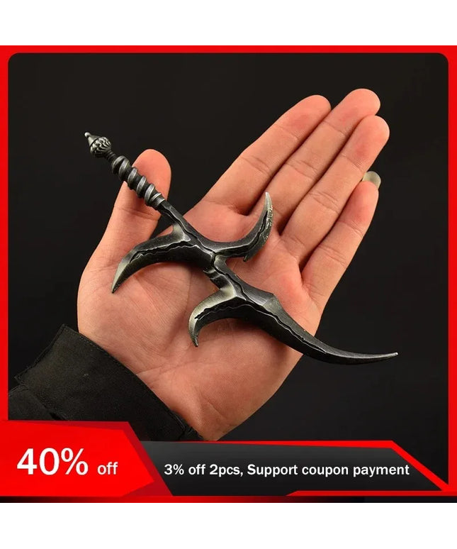 18cm/7.09in Game Peripherals Weapon Model Model Props Cosplay Desk Ornaments Accessories Boyfriend Gift Party Supplies Ornaments