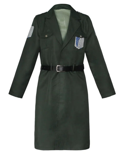 Attack on Titan Eren Levi Cosplay Costume Women Men Shingeki No Kyojin Scouting Legion Soldier Jacket Coat Windbreaker Uniform