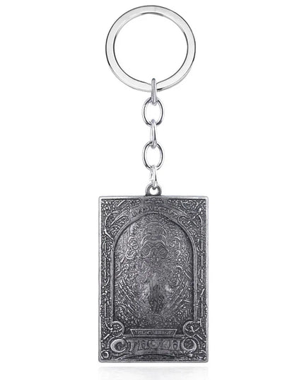 Game Dark Souls Keychain Sun Knight Shield Ornstein Artorias Sword Smough Hammer Key Chain Pendant Cosplay Jewelry