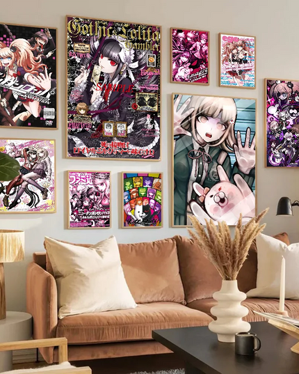 Classic Anime Danganronpa Classic Movie Posters HD Quality Poster Wall Art Painting Study Nordic Home Decor