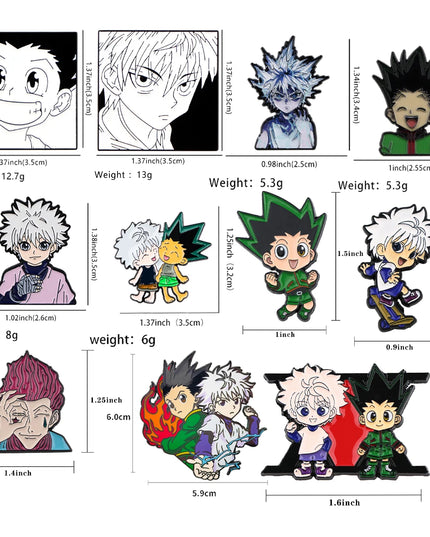 Badges on Backpack Enamel Pin Lapel Pins for Backpacks Cute Brooches for Women Metal Fashion Jewelry Accessories