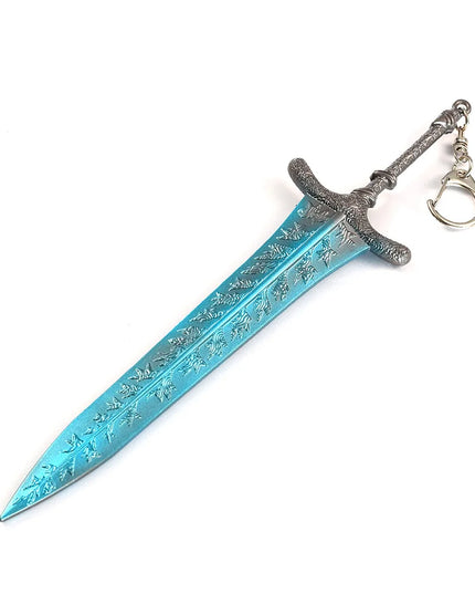 Elden Dark Moon Greatsword Model - 21cm/8.26in Zinc Alloy, Rust-resistant, Not Sharp, Ideal for Ring Collectors, Display