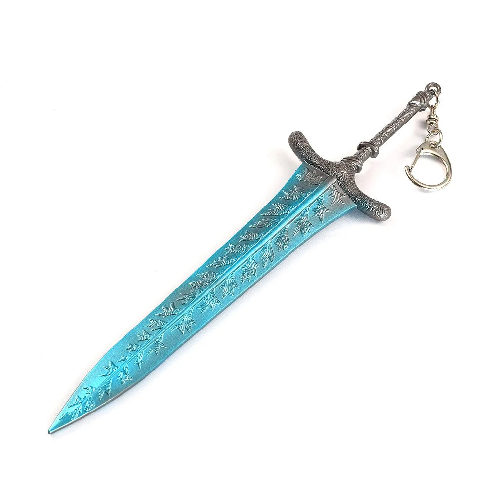 Elden Dark Moon Greatsword Model - 21cm/8.26in Zinc Alloy, Rust-resistant, Not Sharp, Ideal for Ring Collectors, Display