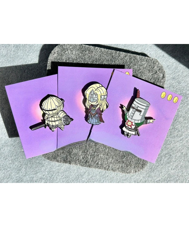 Soul Game Dark Souls Character Enamel Pin