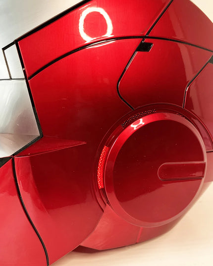 New AutoKing 1:1 Mk5 Iron Man Helmet Cosplay Voice Control Eyes with Light Model Toys for Adult Electric Wearable Christmas Gift