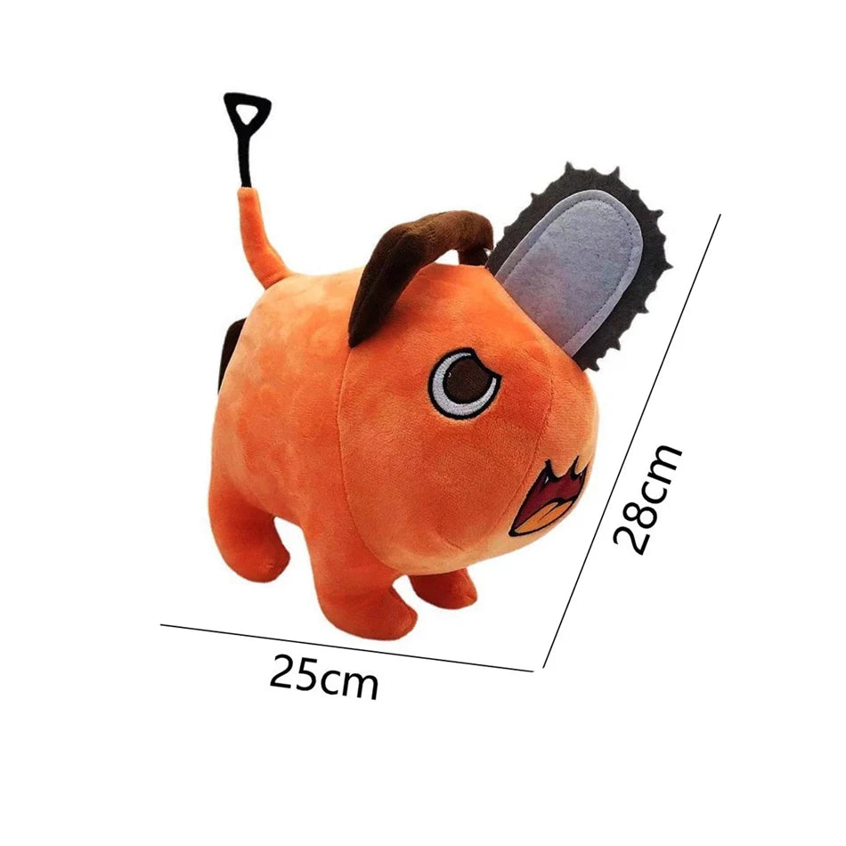 10-40cm Anime Chainsaw Man Dolls Plush Toy Cartoon Pochita Orange Dog Pillow Stuffed Soft  Toy for Kids Birthday Gift