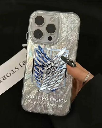 For iPhone 17 16 Pro Max Cases Hot Anime Attack On Titan Phone Case For iPhone 17 Air 16 15 14 13 12 11 Pro Max 7 8 SE2 Cover