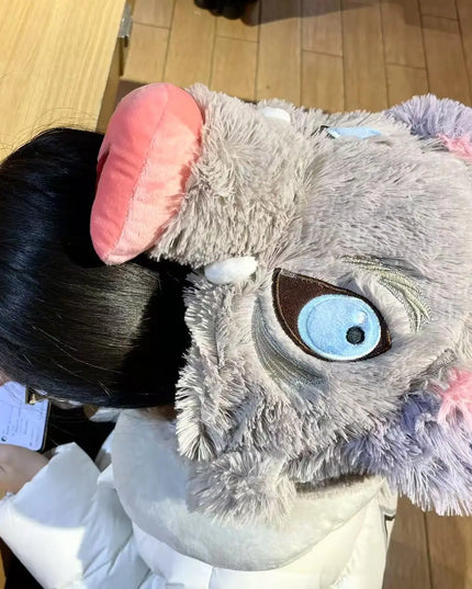 Cosplay Prop Wild Boar Head Plush Hat Demon Slayer Hashibira Inosuke Warm Headgear Japanese anime Stuffed Anime Plushies Gift