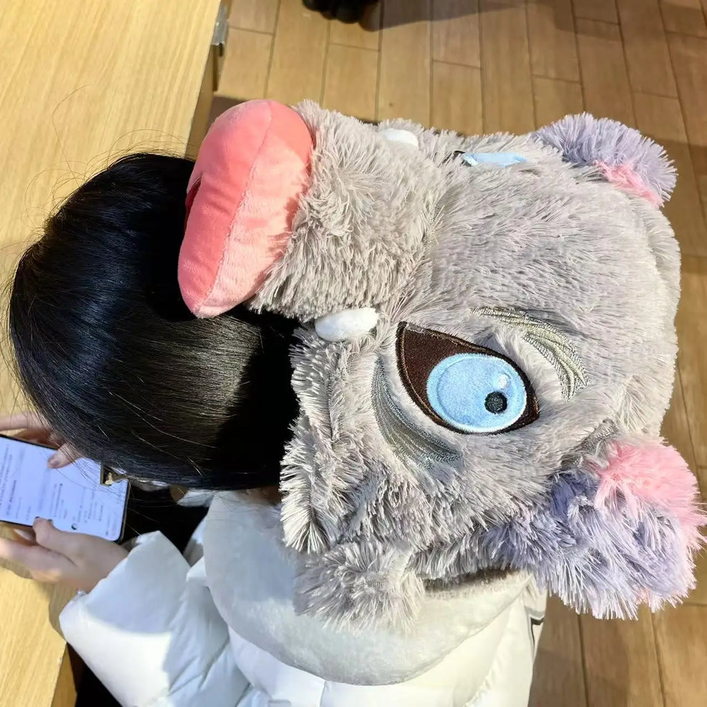 Cosplay Prop Wild Boar Head Plush Hat Demon Slayer Hashibira Inosuke Warm Headgear Japanese anime Stuffed Anime Plushies Gift