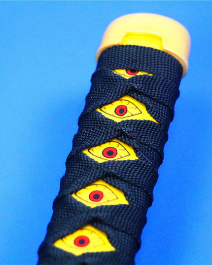 41in/104cm Demon Slayer Katana Anime Ninja Sword Demon Slayer Cosplay Prop Knife Real Size Samurai Sabre Japonesa Katana Sword