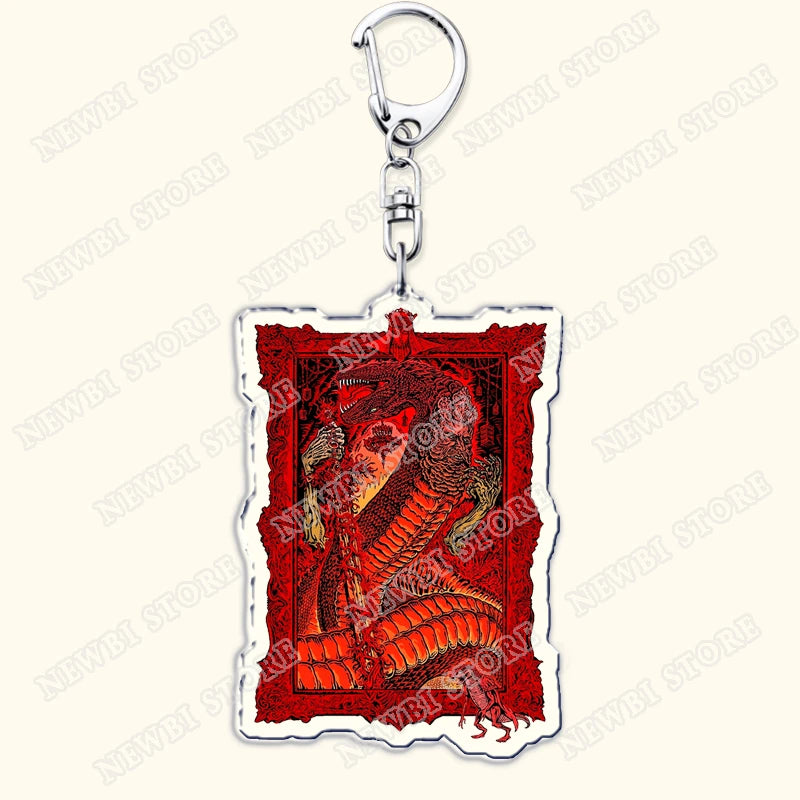 Video Game Dark Souls Keychains for Women Accessories Bag Bloodborne Malenia Melina Keyrings Jewelry Fans Gaming Friends Gift